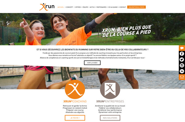 X Run site